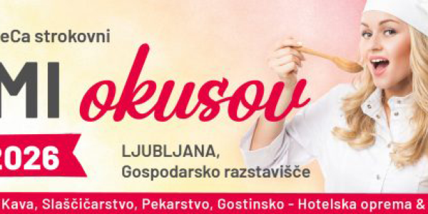 19. Mednarodni Ho.Re.Ca. Sejmi okusov GASTexpo: Pridružite se nam na stojnici A34!