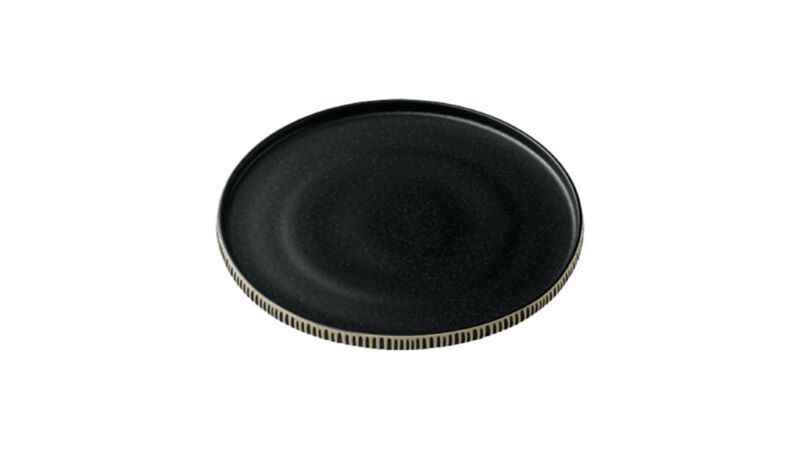 7011277/000628 NARA BLACK&WHITE KROŽNIK PLITVI 27cm