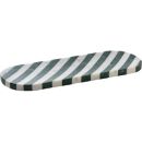 7312032 SPOTLIGHTS OVAL ZELENO-BEL 32x12cm