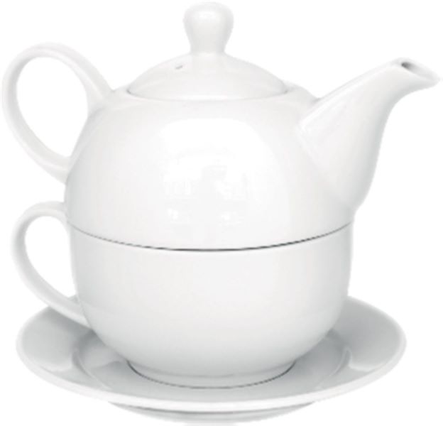 ČAJNIK 390ml S SKODELICO 162864