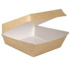 EMBALAŽA HAMBURGER KRAFT 100/1 19x19x8cm-17x17x8cm 1000003239