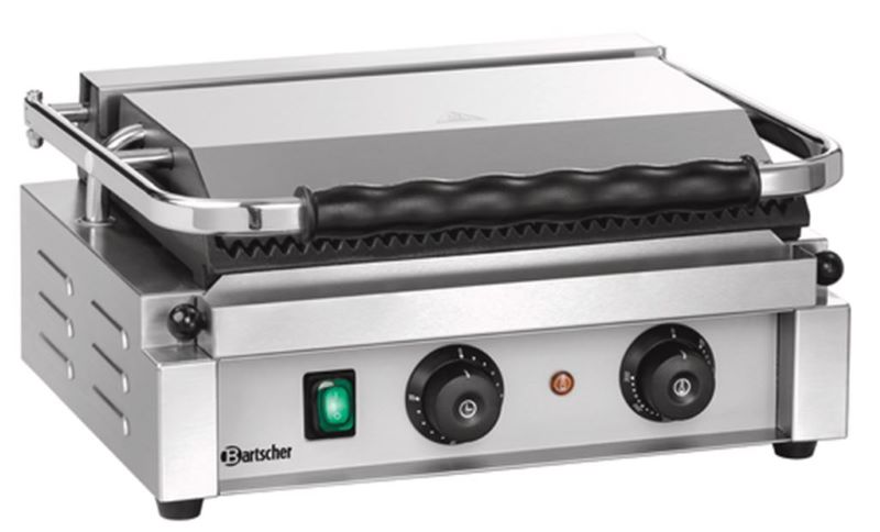 KONTAKTNI GRILL ''PANINI'' 410x400x200mm REBRASTI PLOŠČI