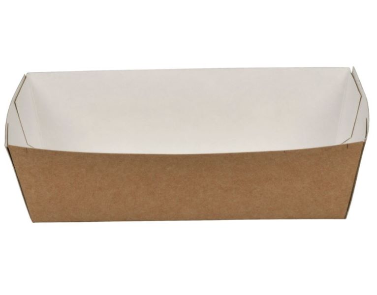 LADJICA PAPIRNATA KRAFT-BELA 120x60x40mm 90/1