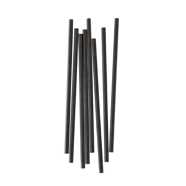 PAPIRNATE SLAMICE 197mm x 6mm ČRNE 150/1