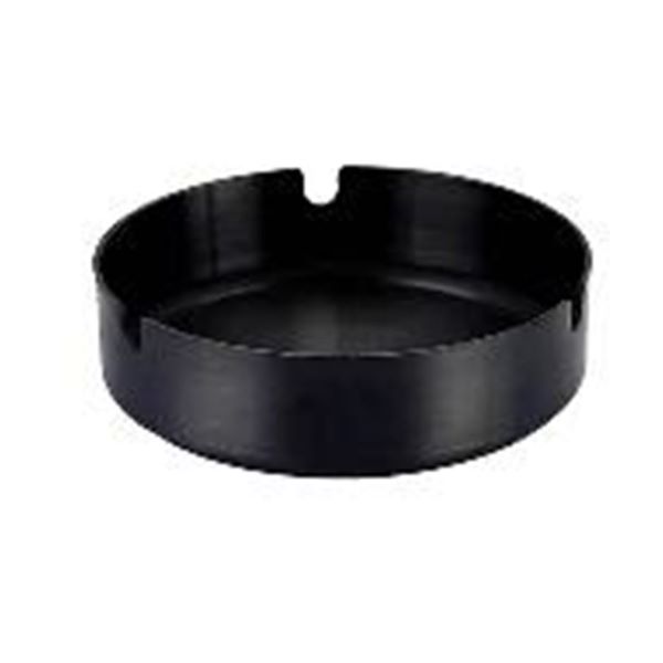 PEPELNIK INOX 10cm ČRN 12834