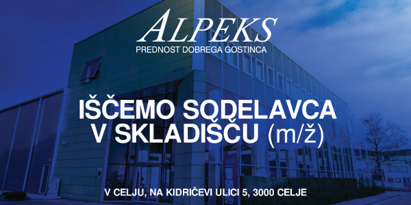 Pridruži se naši skladiščni ekipi – iščemo novega sodelavca (m/ž)