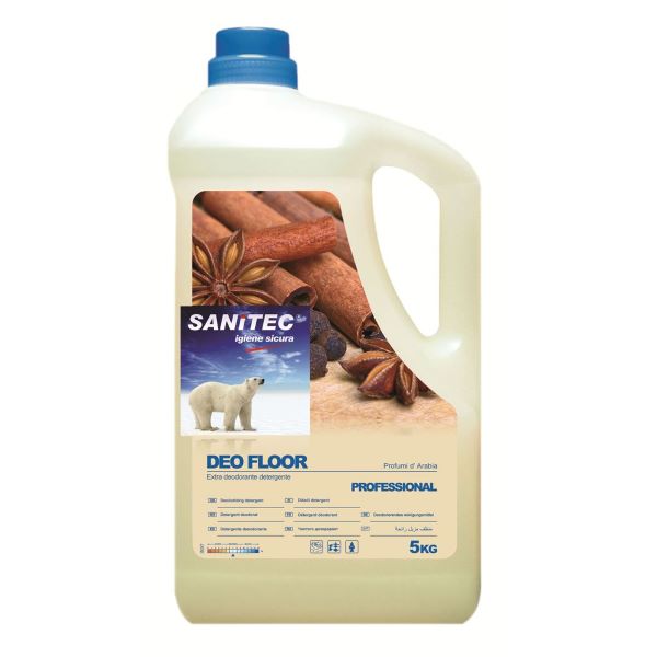 SANITEC ČISTILO ZA TLA DEO FLOOR ARGAN 5kg 1898