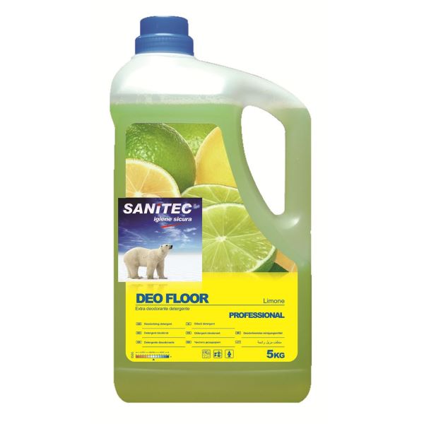 SANITEC ČISTILO ZA TLA DEO FLOOR LIMONA 5kg 1897