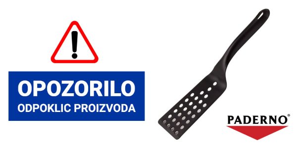 ZADEVA : OPOZORILO – ODPOKLIC PROIZVODA ( ALI UMIK )